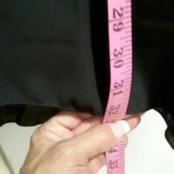 Tommy N LouLou Open Sheer Black & Red Jacket/cover up - Picture 9 of 9